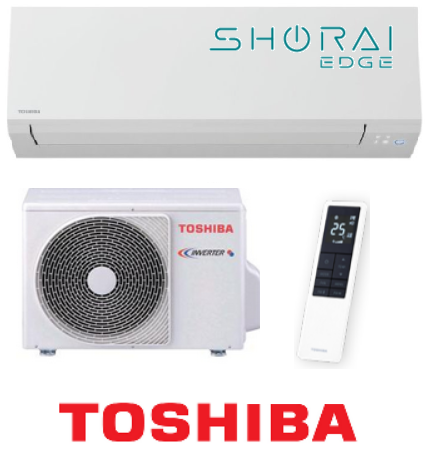 TOSHIBA SHORAI EDGE White RAS-B16G3KVSG-E + RAS-16J2AVSG-E1